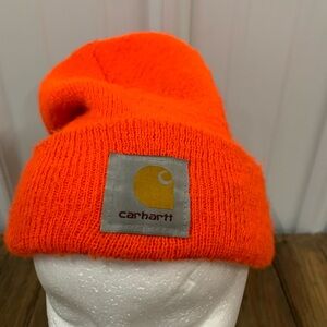 Carhartt Bright Orange Knit Hat